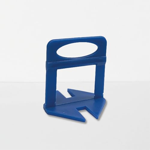 NIVELPRO Clips niveladores de azulejos de 1,5mm, Pack de 250uds, Espaciadores de azulejos, Sistema de nivelación de azulejos (Clips 1,5mm, 250 uds)