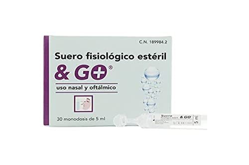 Pharma&Go SUERO FISIOLOGICO & GO 30 Uds x 5 ml, Único, Estándar