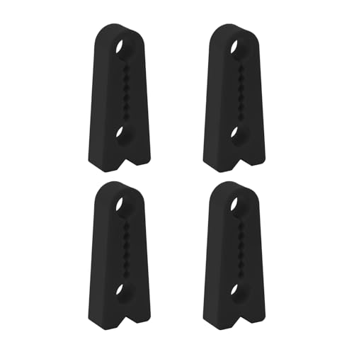 Tope Puerta Coche, 4 Piezas Almohadillas Silicona Amortiguar Golpes Puerta, Cubierta Insonorizante Universal Cerradura Puertas Coche, Protectores Silenciosos Antigolpes, para Accesorios Coches