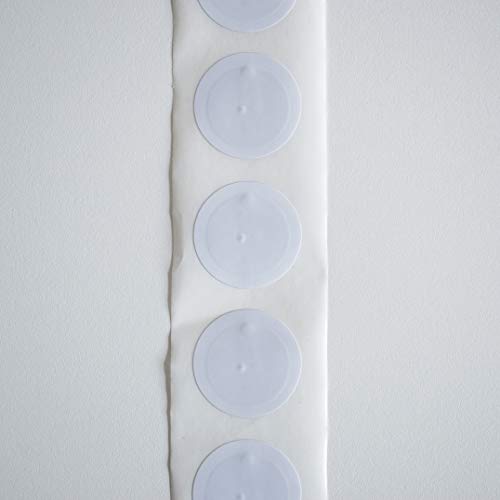 Pack 10 x NFC Tags | Etiquetas Adhesivas | Chip NXP NTAG216 | Blancas | Compatibles con Todos los Smartphones y Tablets NFC | Memoria de Gran Capacidad (888 Bytes)