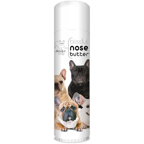 Image of The Blissful Dog French Bulldog Nose Butter, Versatile Dog Nose Balm for Dry Nose, Handcrafted Nose Moisturizer, Easy-to-Apply Dog Essentials, Unscented, 0.50 oz.