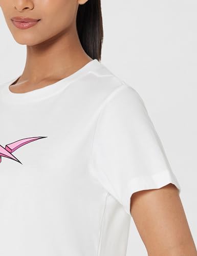 Image of Reebok Women's 100% Cotton Casual T-Shirt - Pure Cotton Soft Breathable Slim Fit Half Sleeve Tee for Men | Round Neck Tshirt for Men Cotton Tshirt