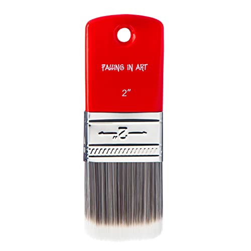 Falling in Art 2 Inch Filbert Paddle Paint Brush