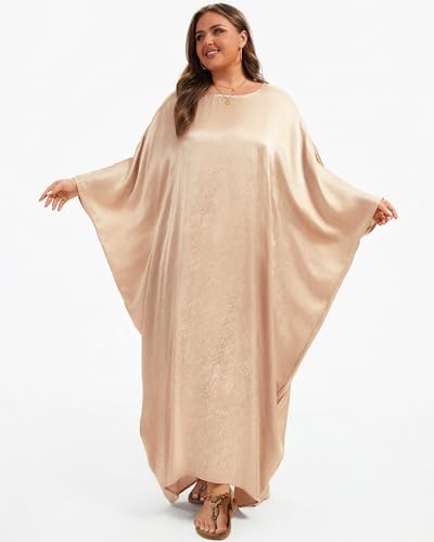 Moo Moos robe caftan ample avec manches chauve-souris légères - 2