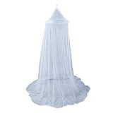 SIBOMTEX - Zanzariera universale per letto a baldacchino, per culle da letto singolo a doppio Hcks per interni ed esterni