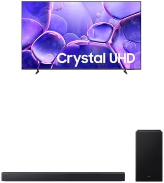 Samsung Combo Smart TV 58" Crystal UHD 4K U8500F 2025 + Soundbar ...