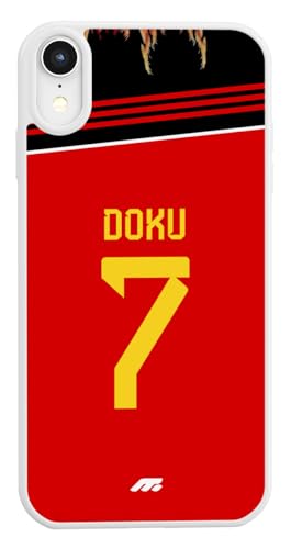 MYCASEFC Coque Football Jérémy Doku Belgique Personnalisée HTC 10. Housse de Football pour Smartphone pour Les Fans de Football - Idée Cadeau - Design de...