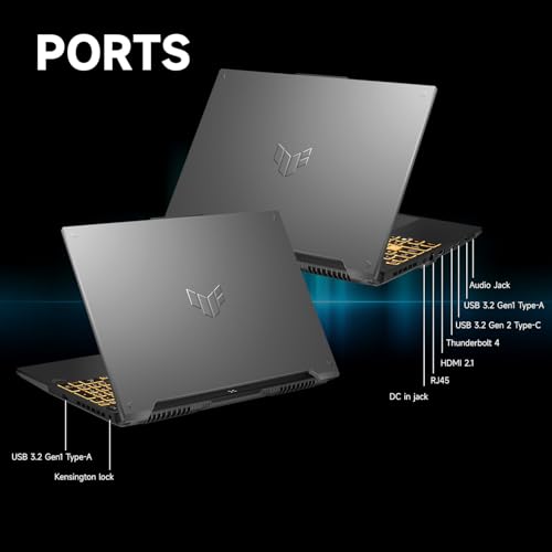 Image of ASUS TUF F16 RTX 4050 Pro Gaming Laptop, 16 inch FHD+ 144Hz, Intel Core 5 210H(Beats Intel i5-14500), NVIDIA RTX 4050, 64GB DDR5 RAM, 2TB SSD, RGB Backlit KB, Bundle with PCO Laptop Cooler