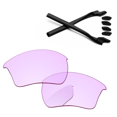 Image of Replacement Lenses & Rubber Kits for Oakley Half Jacket 2.0 XL OO9154 62mm - Precise Fit, UV Block, Impact Resistant