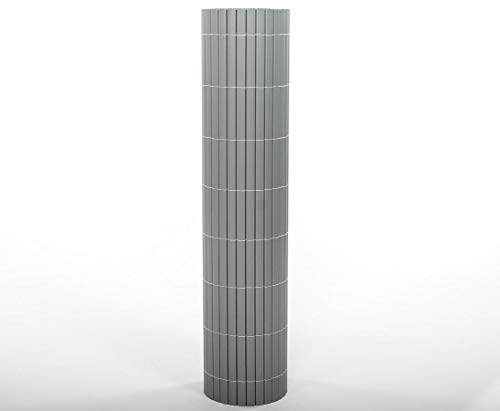 bambus-discount.com Sichtschutzmatte Kunststoff Balkonverkleidung Sylt2 90 x 200cm UV-beständig - Niedriger Sichtschutz aus PVC 0,9m x 2m