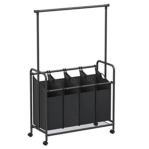 List of Ten Best 3 Bag Laundry Sorter With Hanging Bar [Top Picks 2023