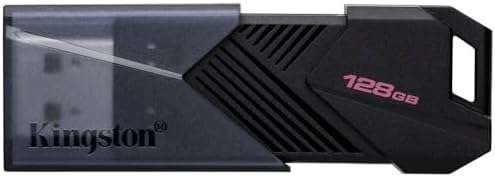 Kingston DataTraveler Exodia Onyx 128GB USB-A Flash Drive | USB 3.2 Gen 1 | DTXON/128GB