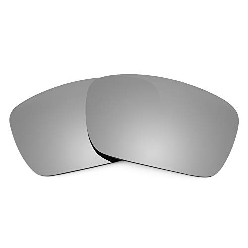 Revant Replacement Lenses for Oakley Fuel Cell, Polarized, Titanio MirrorShield