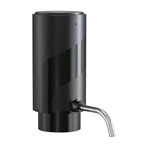 Joberio Decantador de vino eléctrico, decantador de vino recargable con boquilla aireadora, vertedor de vino, decantador de vino recargable, accesorios de vino automático