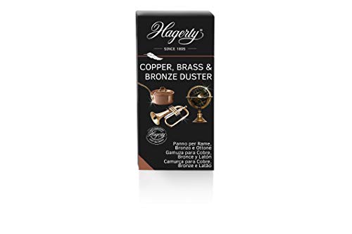 HAGERTY Copper Brass & Bronze Duster I Imprägniertes Poliertuch Kupfer Bronze und Messing I Rostschutz I Polieren Sie Vasen Geschirr Handläufe oder Teile Dekoration Musikinstrumente 36 x 55 cm HAGERTY Copper Brass & Bronze Duster I Imprägniertes Poliertuch Kupfer Bronze und Messing I Rostschutz I Polieren Sie Vasen Geschirr Handläufe oder Teile Dekoration Musikinstrumente 36 x 55 cm