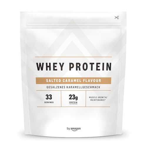 Amfit Whey Protein 1kg - Salted Caramel Flavour