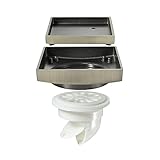 ★ Conception de produits: filtre en acier inoxydable de dragage élevé intégré, anti-blocage, anti-refusion, odeur anti-retour et résolvant la cause fondamentale de l'odeur.