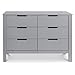Carter's by DaVinci Colby 6-Drawer Dresser in Washed Natural, Grey, (F11926G)