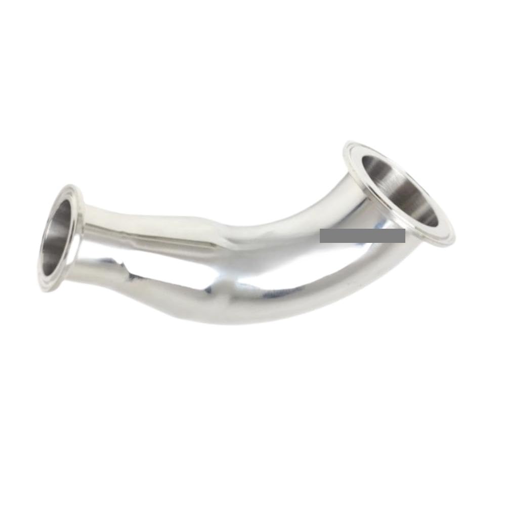 PAKMEZ TC119mm to TC91mm Tri-clamp Reducing Elbow For Homebrewing Variable Diameter Elbow 304 Stainless Steel