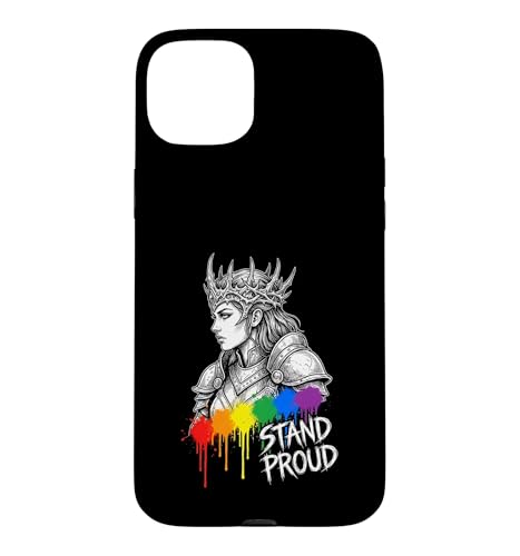 Stand Proud LGBTQ ���C���{�[�E�H���A�[�v���C�h�N�C�[�� �X�}�z�P�[�X iPhone 15 Plus �p