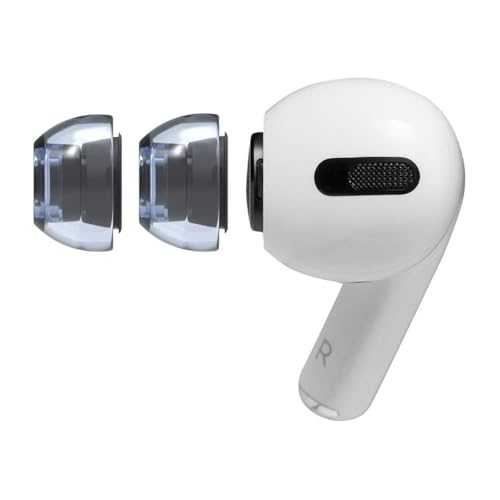 AZLA XELASTEC for Airpods Pro 1st & 2nd Gen (SS) – Airpod Pro Ear Tip Replacement – Airpod Pro Tips with Premium Silicone, Airpod Ear Tips