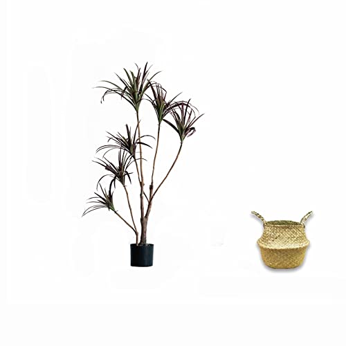Dracaena artificielle de 47 pouces en pot pour salon