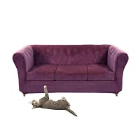 Copridivano Chesterfield in Velluto Elasticizzato, copridivano