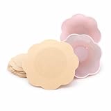 Fasionato Set Copricapezzoli – Raso + Silicone, discreti sotto Top Camicie e Abiti, Look Liscio per Uso Quotidiano