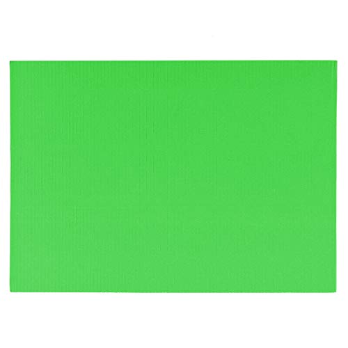 Image of uxcell 10pcs Corrugated Cardboard Paper Sheets,Green,7.87-inch x 11.98-inch,for Craft and DIY Projects