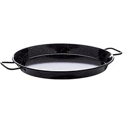 Paellera Lacor 40 Cm Lacor - 60141 - Paellera Esmaltada 40 cms. - Negro