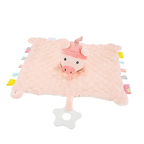 Yardwe 1pc Pacifying Towel Cattle for Newborns Soft and Comfort Cloth for Cribs and Strollers and Odorless Design for Teething Boy Girl