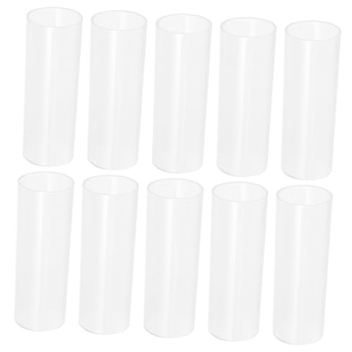 Holibanna 10 Stück 18650 Akku Isolierhüllen Aus Hitzebeständigem Kunststoff Mit Kurzschlussschutz Vielseitige Batteriehalter Für Led Taschenlampen Und Akkupflege