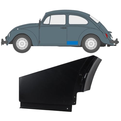 Panel de reparación guardabarros trasero para Volkswagen Kaefer 1949-
