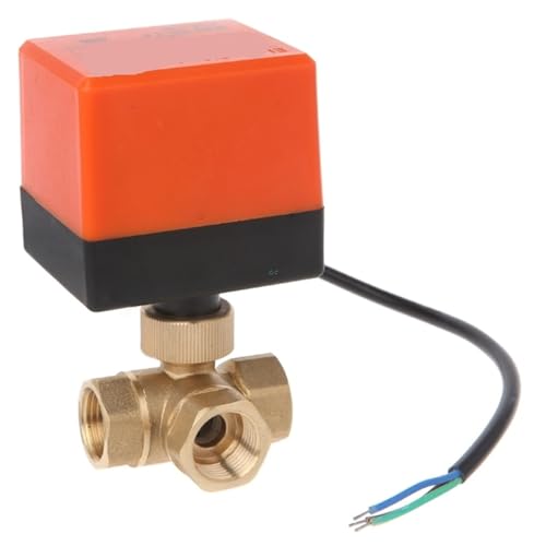 Vanne motorisée en laiton DN20 robuste type L 12VDC pour installation durable - 5