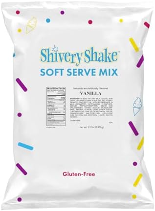 Shivery Shake Vanilla Soft Serve Ice Cream Mix