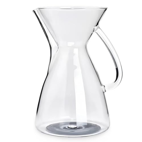 Ratio Glass Coffee Carafe with Silicone Base & Heat Lid
