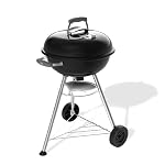 Weber – Weber Compact Kettle Holzkohlegrill 47 cm mit Stand und Räde