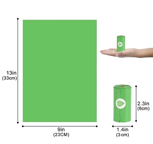 Image of Eco-Friendly Dog Poop bags, leak Proof guaranteed, biodegradable.