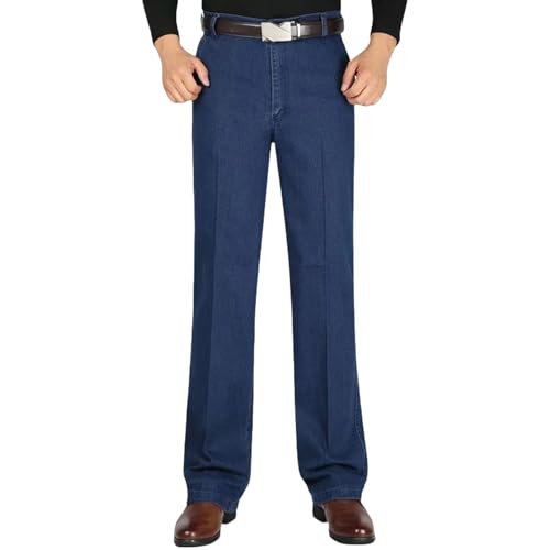 Jett Jeans - Jett Jeans for Older Men,Men's Classic Straight Fit Stretch Jeans,Straight Denim Jeans for Men