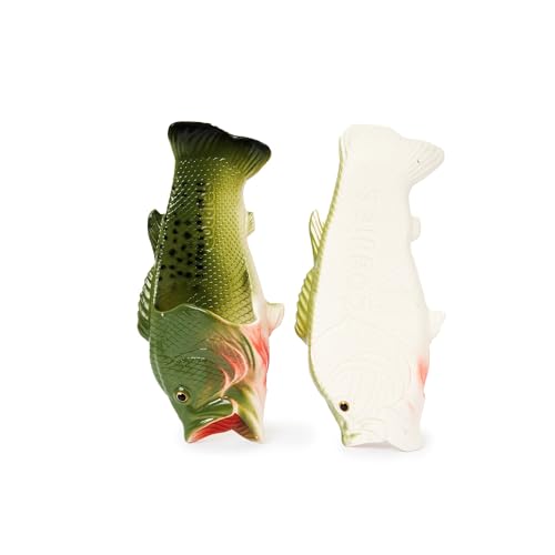 Coddies Fish Flip Flops | The Original Fish Slippers | Funny Gift, Unisex Sandals, Bass Slides, Pool, Beach & Shower Shoes | Men & Women
