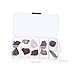 OUNONA Educational Rock and Mineral Kit Science Specimen for Classroom Field Testing Home Decor Collection Box