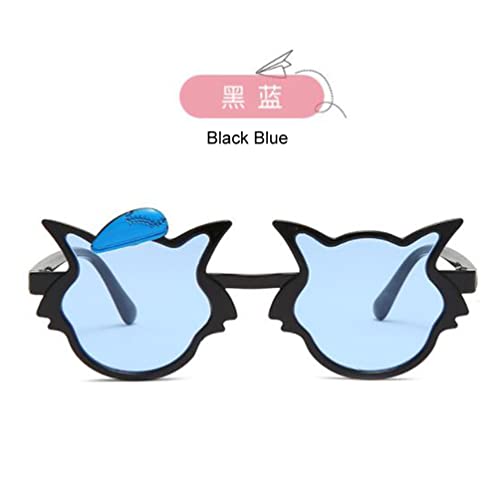 Cartoon Gray Wolf Children's Sunglasses Male and Female Children Animal Sunscreen Glasses3