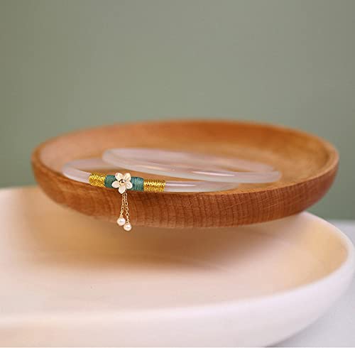 Image of Natural Agate Bracelet Bangle With Gift Box Free