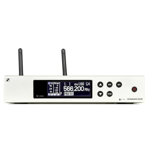 Liquid Audio Sennheiser Pro Audio Rackmount True Diversity Receiver (509654) Bundle miniatura 3