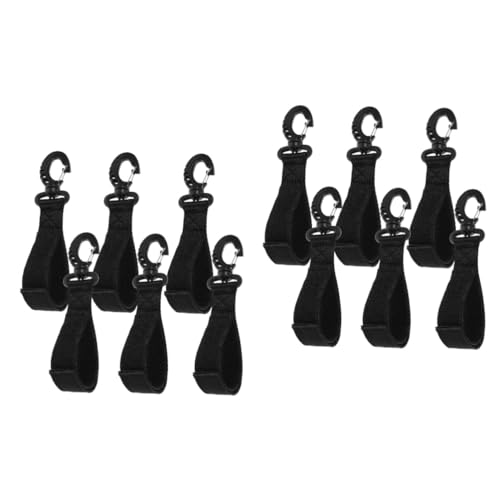 ibasenice 2sets Marine Dock Line Boat Hook Kayak Dock Mooring Line Sturdy Hook for Boat Yacht Sailboat Motorboat 6pcs*2 Random Style