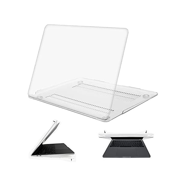 FYY Hülle Kompatibel mit MacBook Air 13.6 Zoll M2 2022 A268 mit Touch ID,Schalen Plastik Koffer Kompatibel für Mac Air M2 13.6 Schutzhülle,Ultradünne