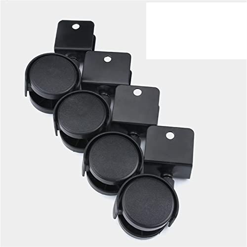 Roulettes pour meuble attelle en U 18mm sans frein lot de 4
