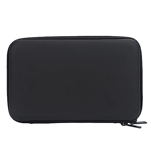 image for Tgoon PU Leather Harmonica Case, Black Storage Bag with Soft Inner Slo