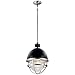 Kichler 59053BK Tollis Outdoor Pendant, 1-Light 150 Watts, Black