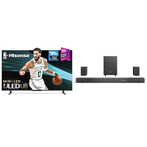 Hisense Exclusive Bundle 100U8K Smart TV & AX5125H Soundbar